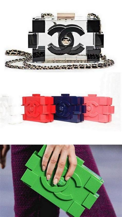 chanel lego clutch kris jenner|lego chanel purse.